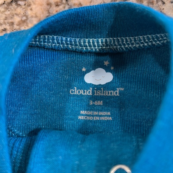 Cloud Island Footie Pajamas - Picture 2 of 3